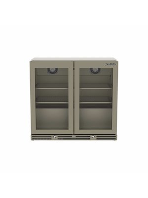 PRECISION BBS900-845-GDR- Double Door Undercounter Bottle Cooler, (50Hz)