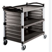 BC340KDP110 - Utility Cart with 3 Sides Covered