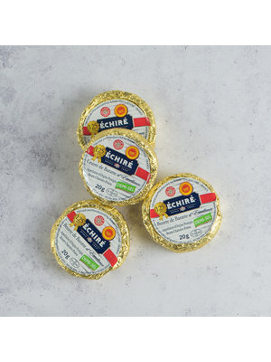 ECHIRE Butter Portion Salted Chilled 100 x 20 Grams