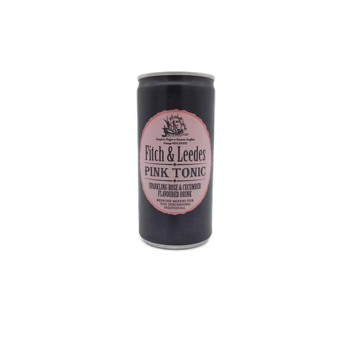 FITCH AND LEEDES Pink Tonic 24 Pcs x 200 ml FITCH AND LEEDES Pink Tonic 24 Pcs x 200 ml