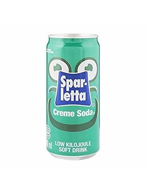 SPARLETTA Cream Soda Soft Drink 24 Pcs x 300 ml