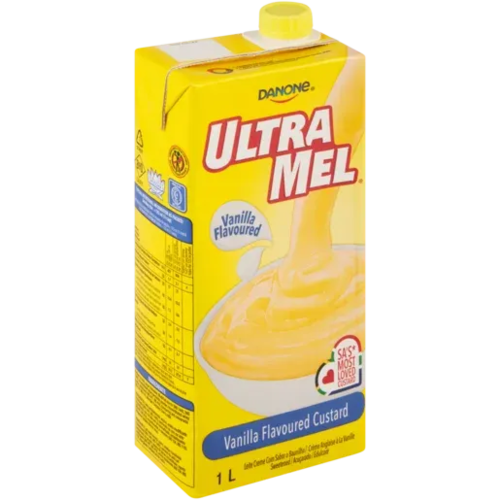 DANONE Ultra Mel Custard 10 Pcs x 1 Liter DANONE Ultra Mel Custard 10 Pcs x 1 Liter
