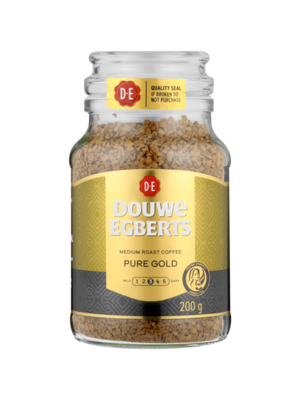 DOUWE EGBERT Instant Pure Gold Coffee 6 Pcs x 200 Grams