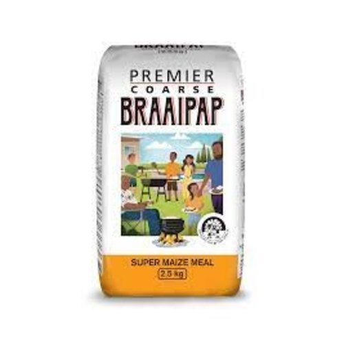 PREMIER Braai-pap 8 Pcs x 2.5 KG PREMIER Braai-pap 8 Pcs x 2.5 KG