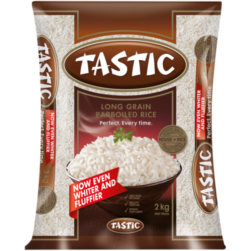 TASTIC Parboiled Rice 10 Pcs x 2 Kg