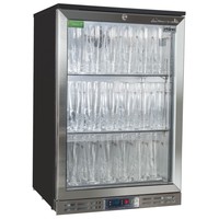 Milan Frost  600 - Stainless Steel Single Door Undercounter Glass Froster, Right Hinged Door