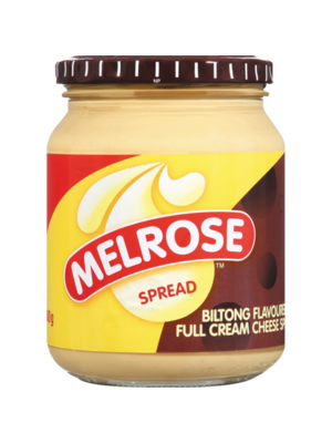 MELROSE Biltong Cheese Spread  6 Pcs x 400 Grams