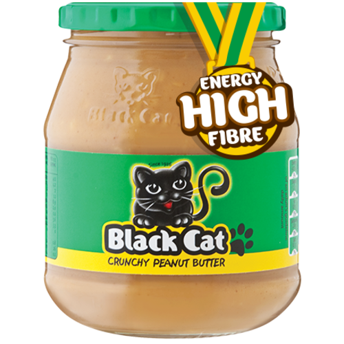BLACK CAT Crunchy Peanut Butter 12 Pcs x 400 Grams BLACK CAT Crunchy Peanut Butter 12 Pcs x 400 Grams