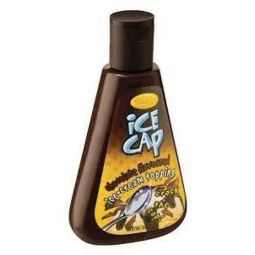 ICE CAP Chocolate Flavoured Ice-Cream Topping Squeeze Bottle 12 Pcs x 200ml