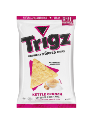TRIGZ Crunchy Popped Chips Kettle Crunch 16x85g Bag