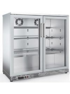 FAGOR EERM-250 - Double Door Undercounter Bottle Cooler with Stainless Steel Finish, 900 mm H FAGOR EERM-250 - Double Door Undercounter Bottle Cooler with Stainless Steel Finish, 900 mm H