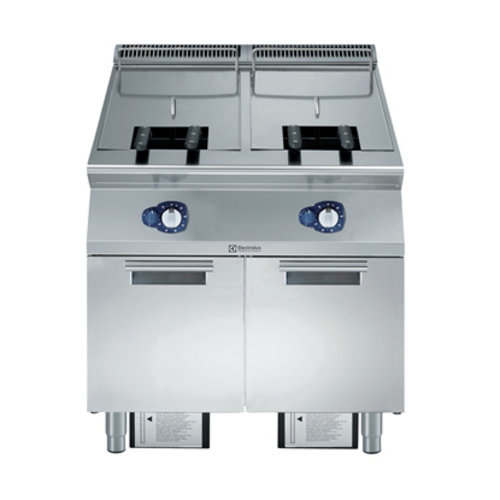 ELECTROLUX E9KKGABAMEA - 2-Well Gas Fryer