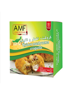 AMF Vegan Mushrooms Quinoa Croqette 1 Box x 5 KG