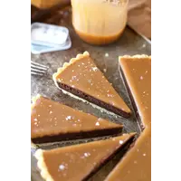 Salted Caramel Dark Chocolate Tart 1.5 KG