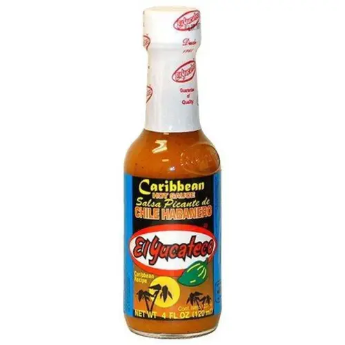EL YUCATECO Yucateco Carribean Hot Sauce 120 ml EL YUCATECO Yucateco Carribean Hot Sauce 120 ml