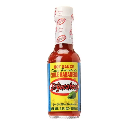 EL YUCATECO Yucateco Red Chili Hot Sauce 120 ml EL YUCATECO Yucateco Red Chili Hot Sauce 120 ml