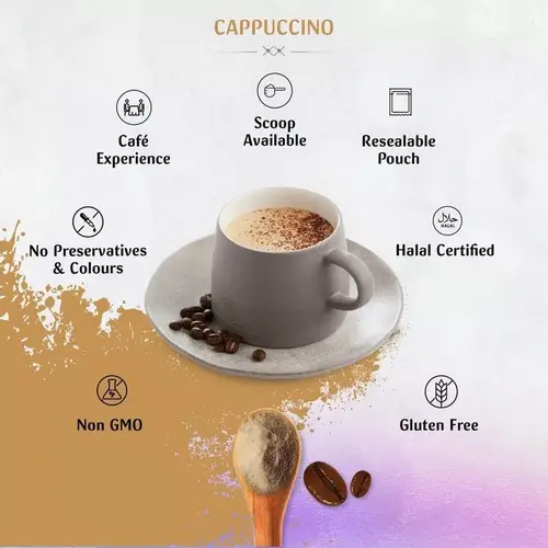 JUST CHILL DRINKS CO. Cappuccino Premix 1 KG