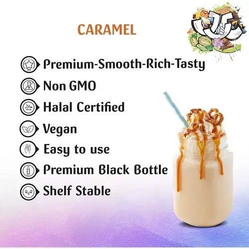 JUST CHILL DRINKS CO. Caramel Sauce 1.89 Liters