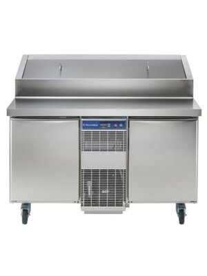 ELECTROLUX SALXL2D - Double Door Refrigerated Counter with XL Saladette and Raised Container Support ELECTROLUX SALXL2D - Double Door Refrigerated Counter with XL Saladette and Raised Container Support
