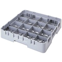 Full Size Glass Rack with 16 Compartments and 1 Extender