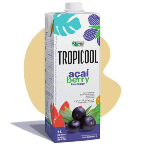 TROPICOOL Acai Berry Beverage 1 Liter