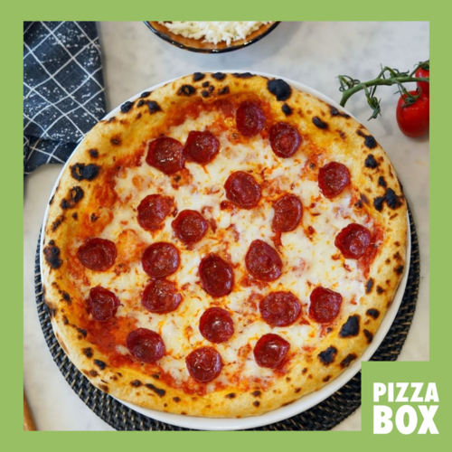 PIZZA BOX BY CHEF'S PLAY DIY Pizza Box Classic (5 Frozen Pizza Bases)