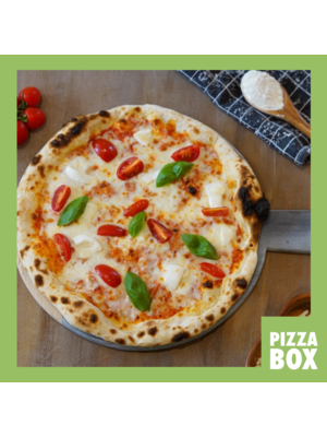 PIZZA BOX BY CHEF'S PLAY DIY Pizza Box Signature (5 Frozen Pizza Bases)