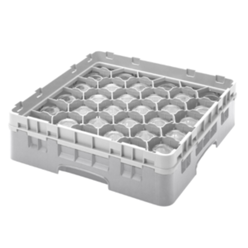 CAMBRO Full Size Glass Rack with 30 Compartments and 1 Extender