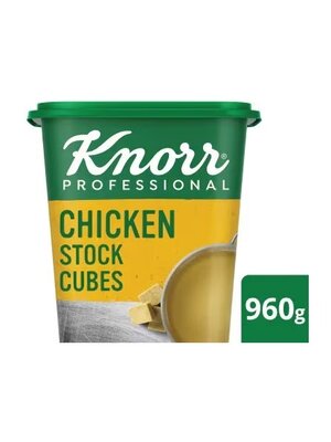 KNORR PROFESSIONAL Chicken Stock Cubes 6 x 120 x 8 Grams