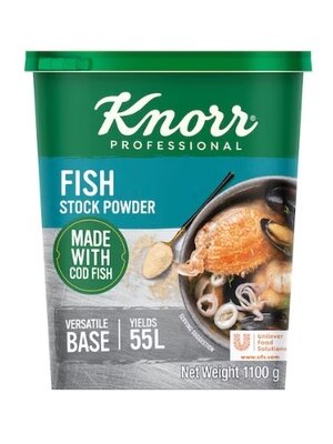 KNORR PROFESSIONAL Fish Stock Powder 6 x 1.1 KG
