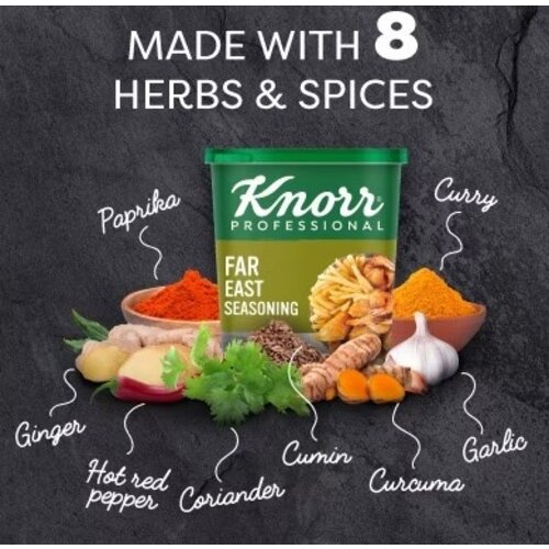 KNORR PROFESSIONAL Far East Seasoning 6 x 800 Grams KNORR PROFESSIONAL Far East Seasoning 6 x 800 Grams