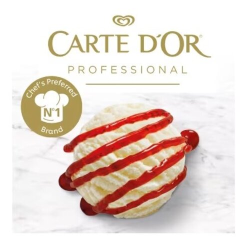 CARTE D' OR PROFESSIONAL Strawberry Topping 6 x 1 KG