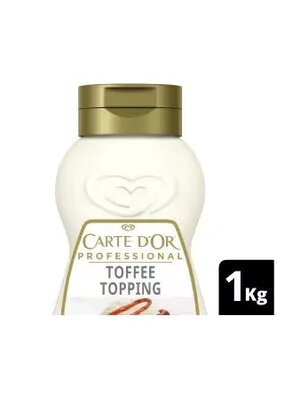 CARTE D' OR PROFESSIONAL Toffee Topping 6 x 1 KG