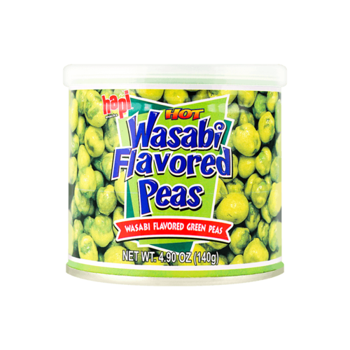 HAPI Wasabi Flavor Green Peas 24 Pcs x 140 Grams