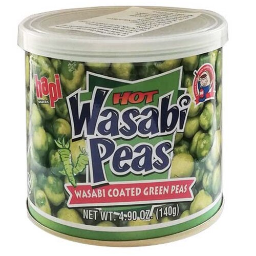 HAPI Wasabi Flavor Green Peas 24 Pcs x 140 Grams HAPI Wasabi Flavor Green Peas 24 Pcs x 140 Grams