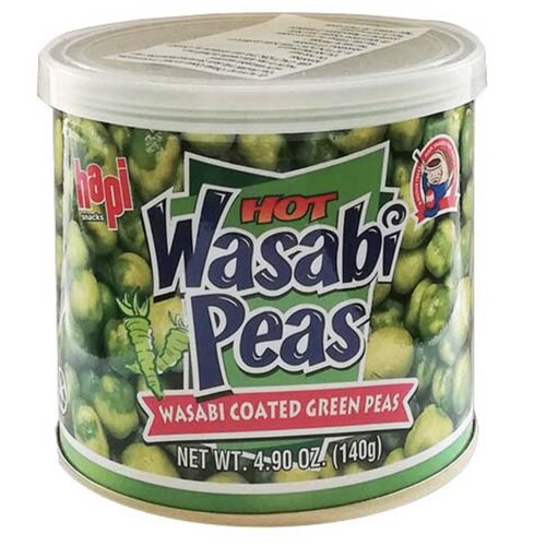 HAPI Wasabi Flavor Green Peas 24 Pcs x 140 Grams