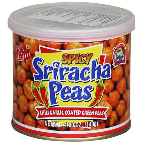 HAPI Sriracha Flavor Peas 12 Pcs x 140 Grams