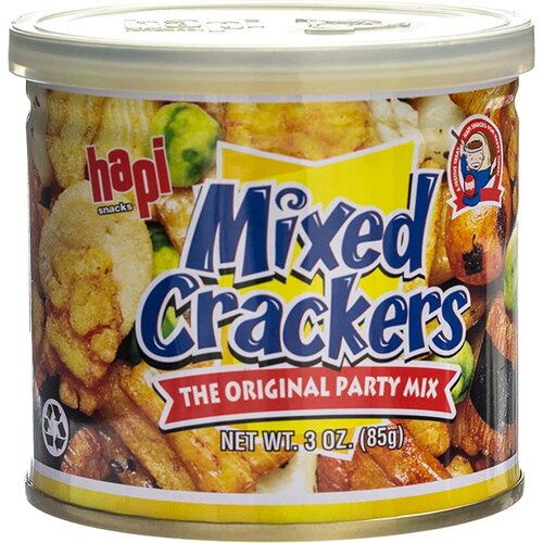 HAPI Mixed Crackers Party Mix 12 Pcs x 85 Grams