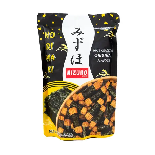 MIZUHO Seaweed Rice Crackers Original 36 Pcs x 50 Grams MIZUHO Seaweed Rice Crackers Original 36 Pcs x 50 Grams