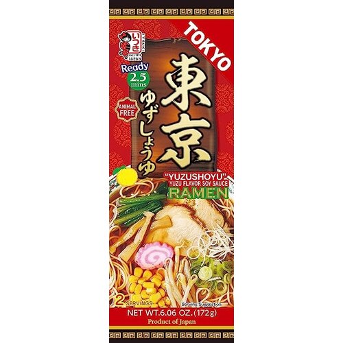 ITSUKI Yuzu Shoyu Ramen Noodles 12 Pcs x 172 Grams