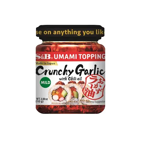 S&B Chili Oil with Crunchy Garlic S&B Chili Oil with Crunchy Garlic