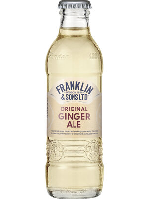 FRANKLIN & SONS Original Ginger Ale 24 Pieces x 200 ml