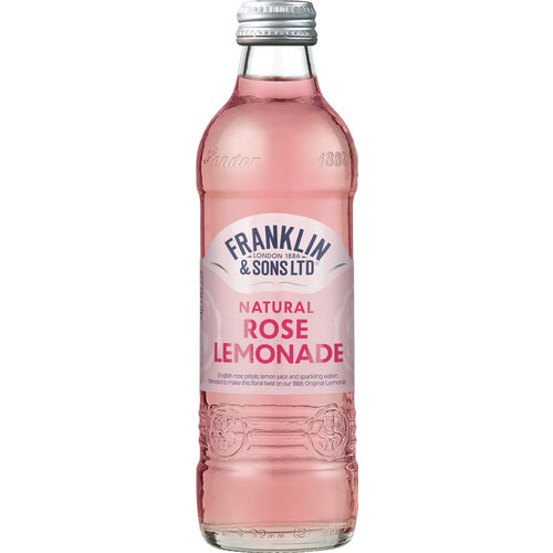FRANKLIN & SONS Rose Lemonade 12 Pieces x 275 ml