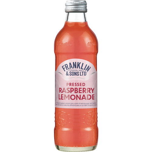 FRANKLIN & SONS Pressed Raspberry Lemonade 12 Pieces x 275 ml FRANKLIN & SONS Pressed Raspberry Lemonade 12 Pieces x 275 ml