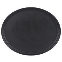 2700CT110 - 68.5 x 56cm Oval Tray Black