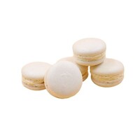 Light Brown Mini Macaron Shells 1 Box (128 Pcs x  6 Grams)