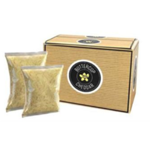 Cheddar Cheese Shredded White 6 Pieces x 2 KG