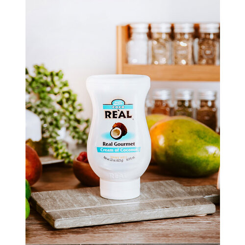 REAL INFUSED EXOTICS Cream Of Coconut 6 Pieces x 22 oz