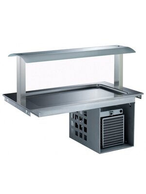 DI3RDPO - Drop-In Refrigerator with Dole Plate and Gantry 3 GN