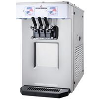 6235-C - 2 Plus Twist Flavor Gravity Feed Soft Serve Machine